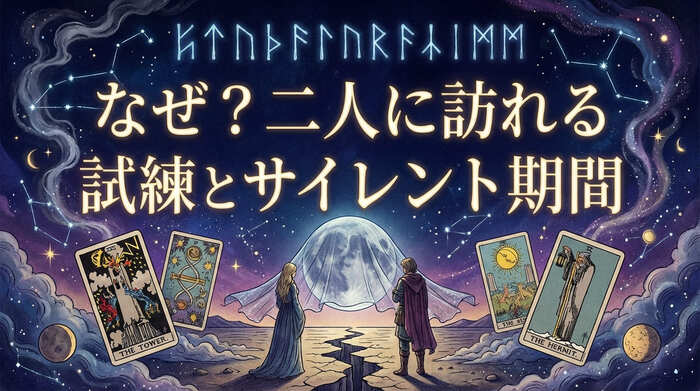 なぜ?二人に訪れる試練とサイレント期間